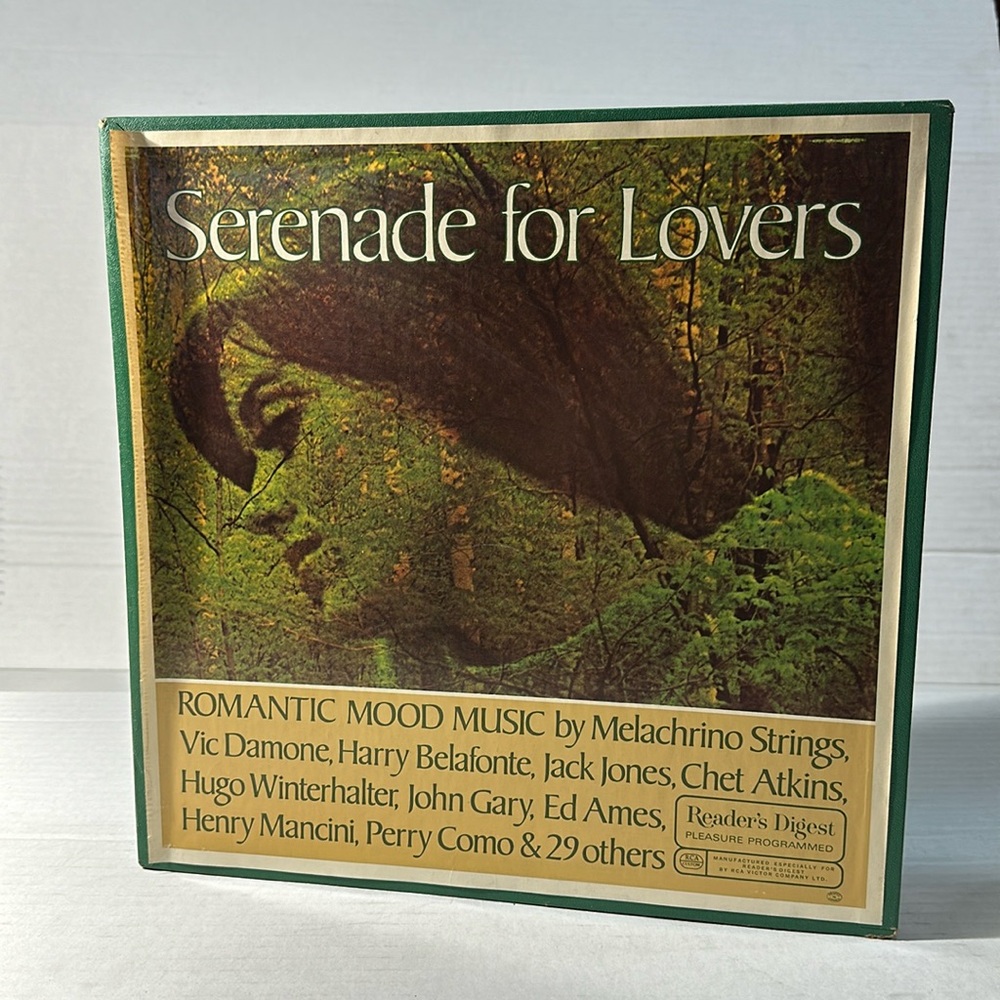 Readers Digest LP Vinyl Record-Serenade For Lovers-Romantic Mood